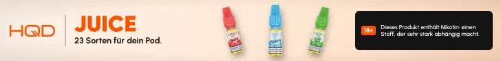 JUICE as a 728 × 90 website banner