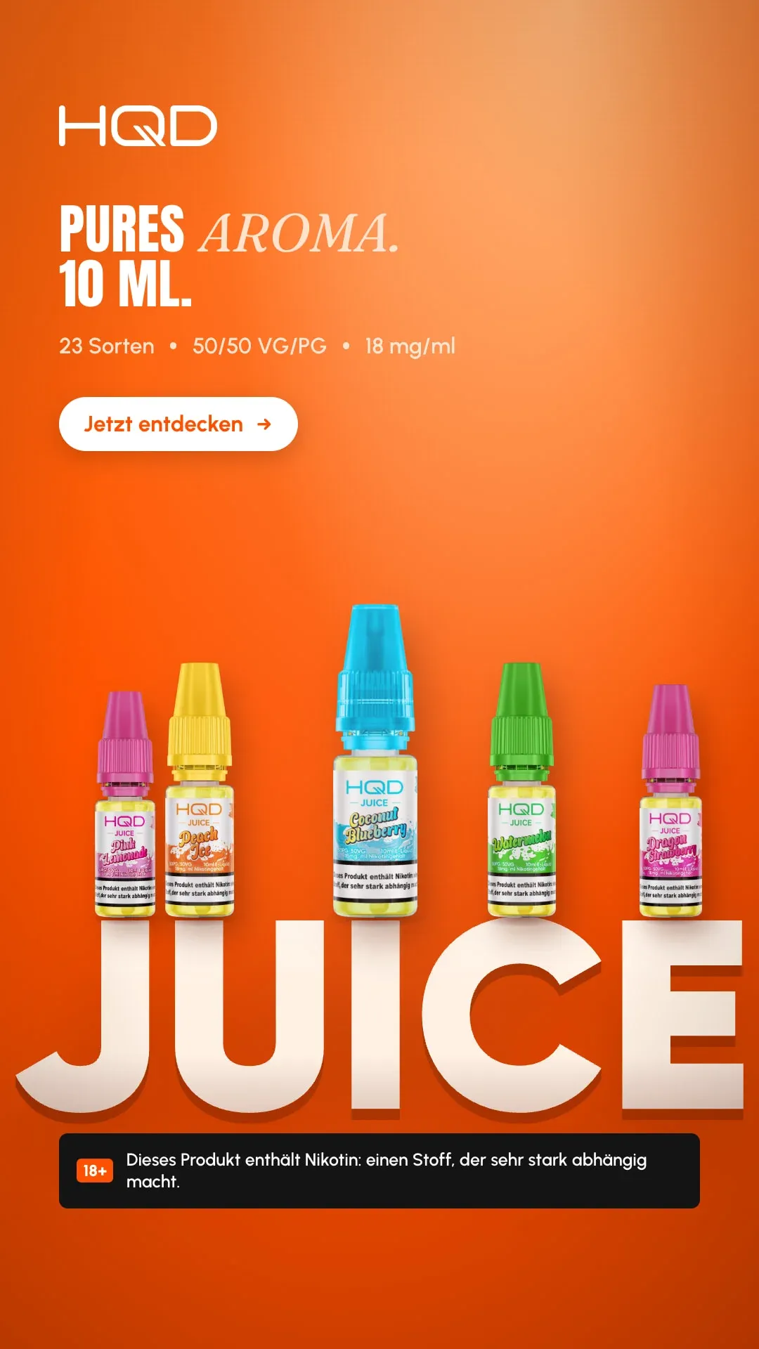 JUICE story, design two