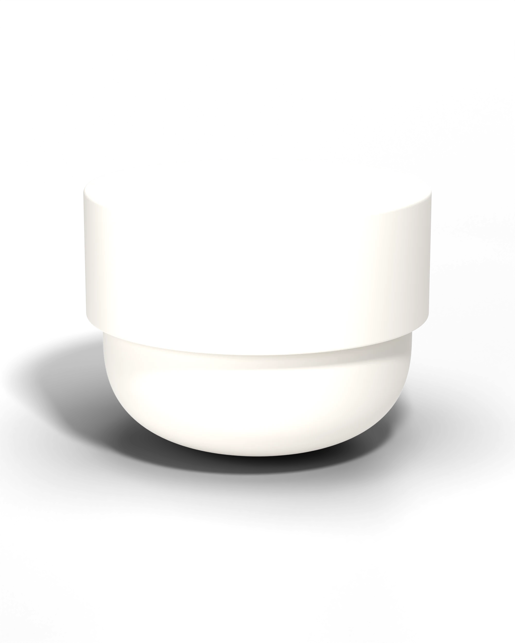 Clay render of the jar