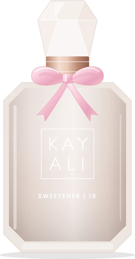 Flat illustration: Sweetener eau de parfum