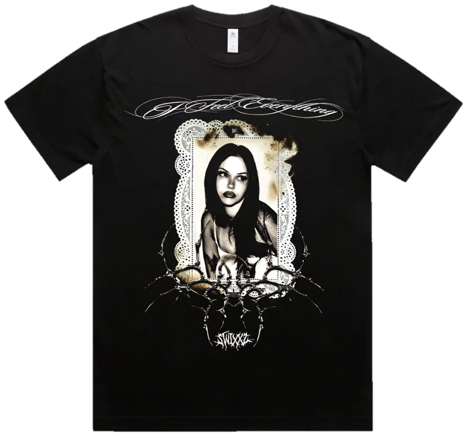 The black tee, front