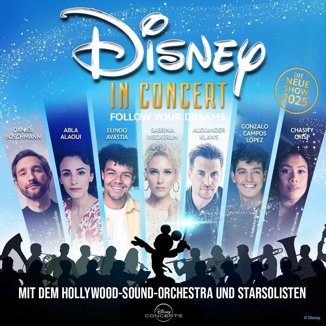 Disney in Concert — the cast