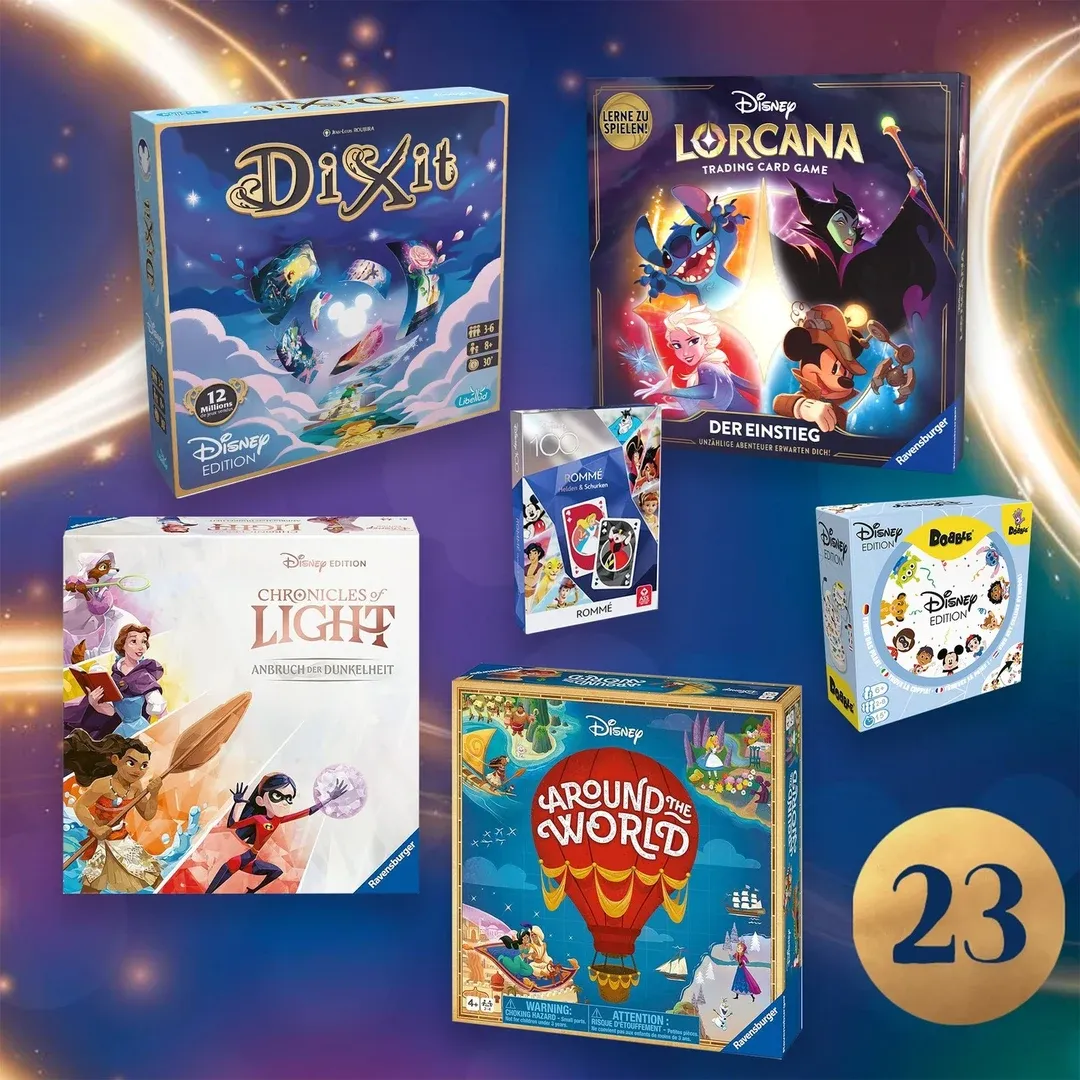 Advent calendar door 23 on @disneydeutschland: Disney games