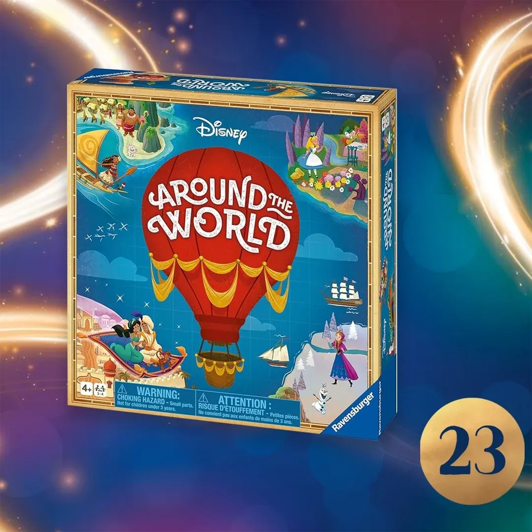 Advent calendar door 23, slide 2: a Disney family game
