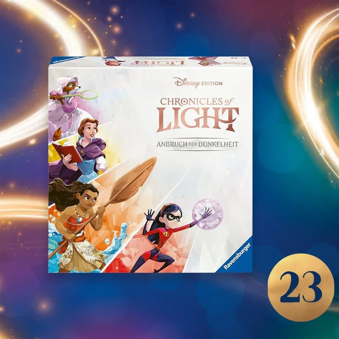 Advent calendar door 23, slide 4: a Disney family game
