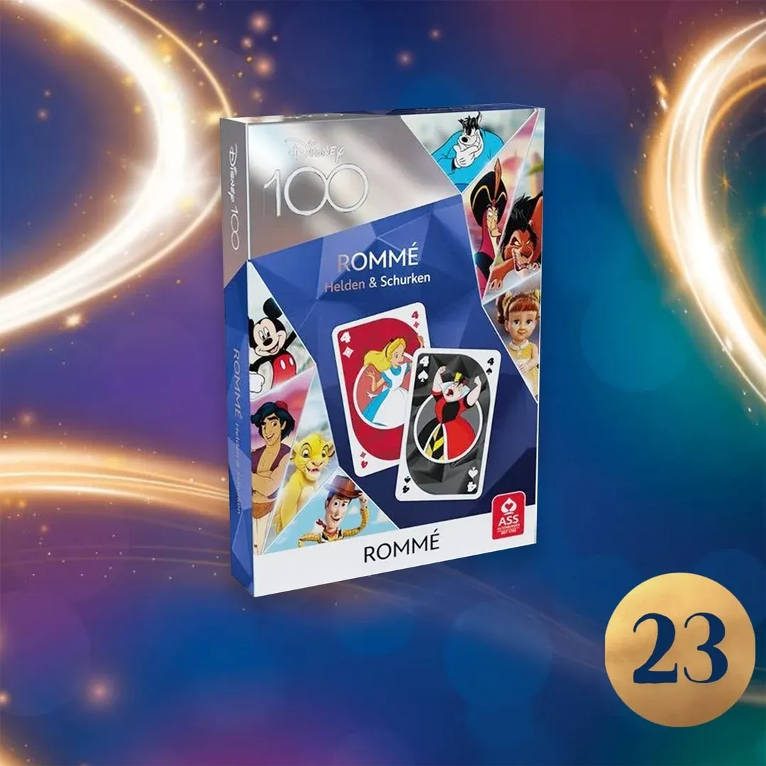Advent calendar door 23, slide 7: a Disney family game