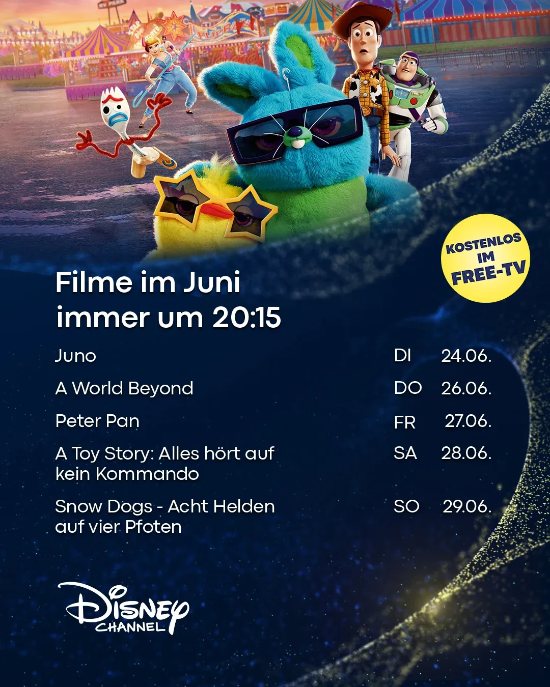 Disney Channel films in June, week 4