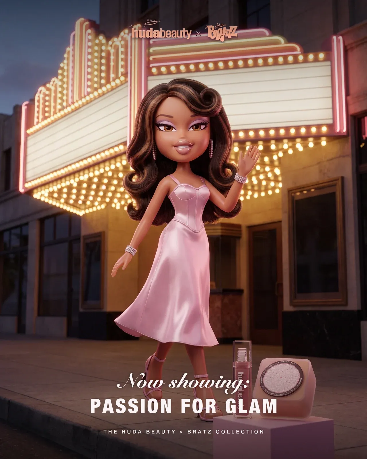 Launch post: “Now showing: Passion for Glam.”
