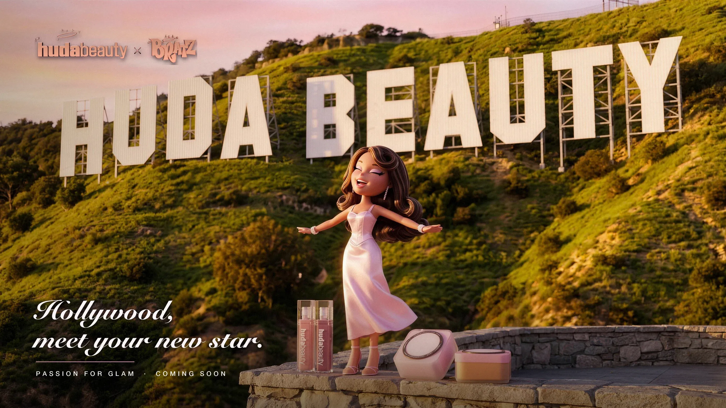 Finished key visual: “Hollywood, meet your new star.”