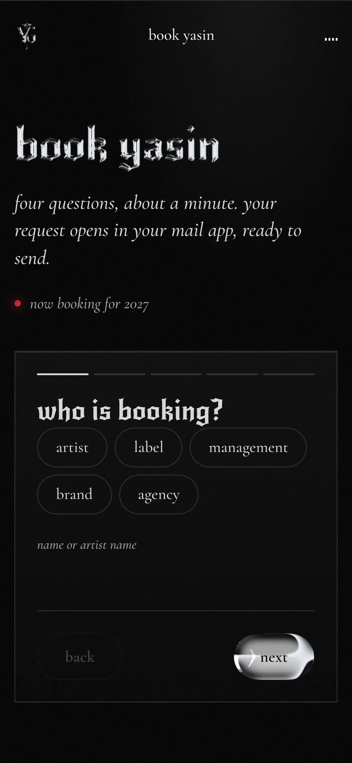yasingodz.com on a phone