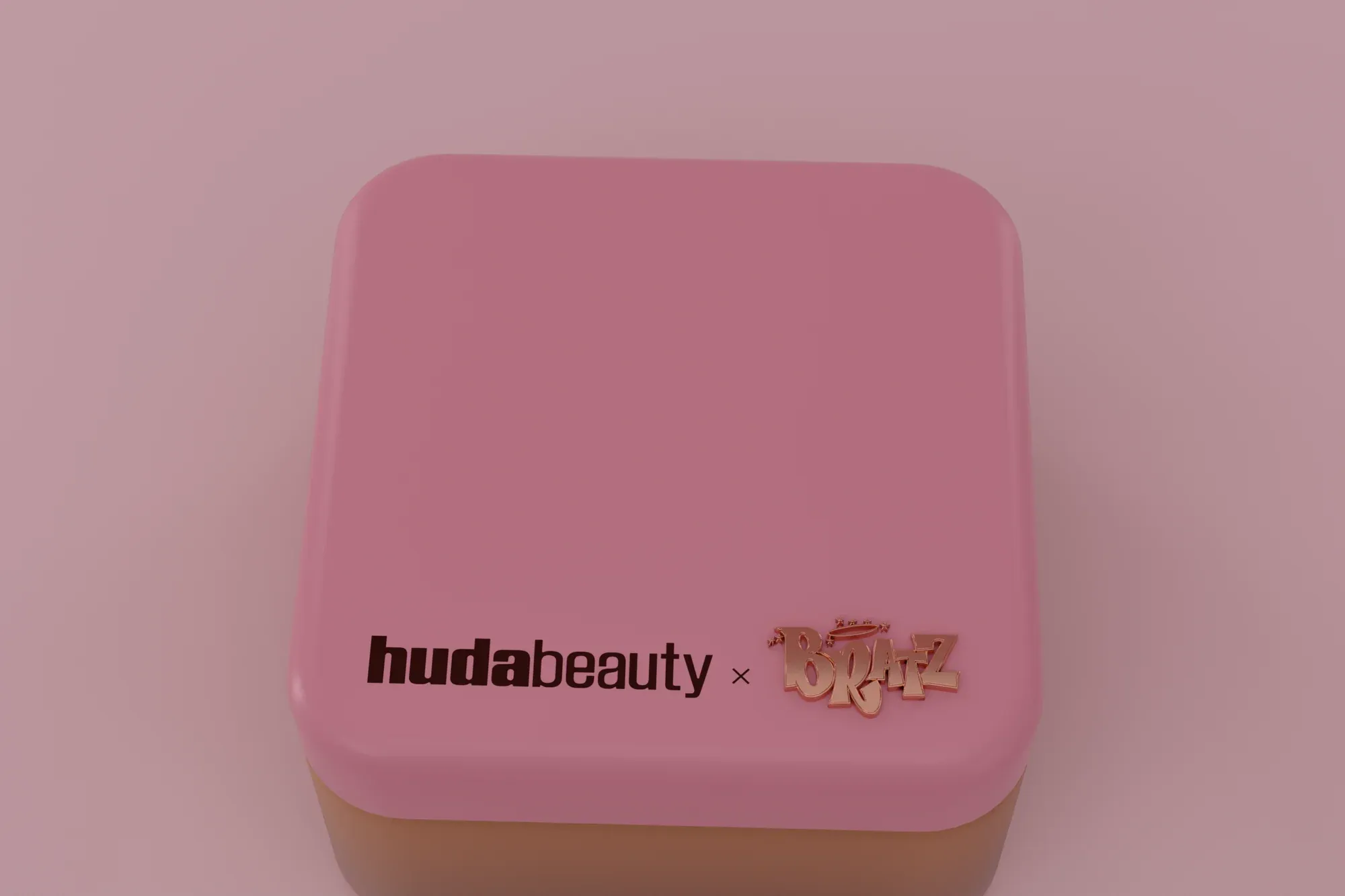 The satin-pink Easy Bake lid with the rose-gold charm