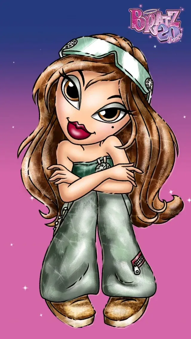 Reference: Bratz 20th-anniversary illustration