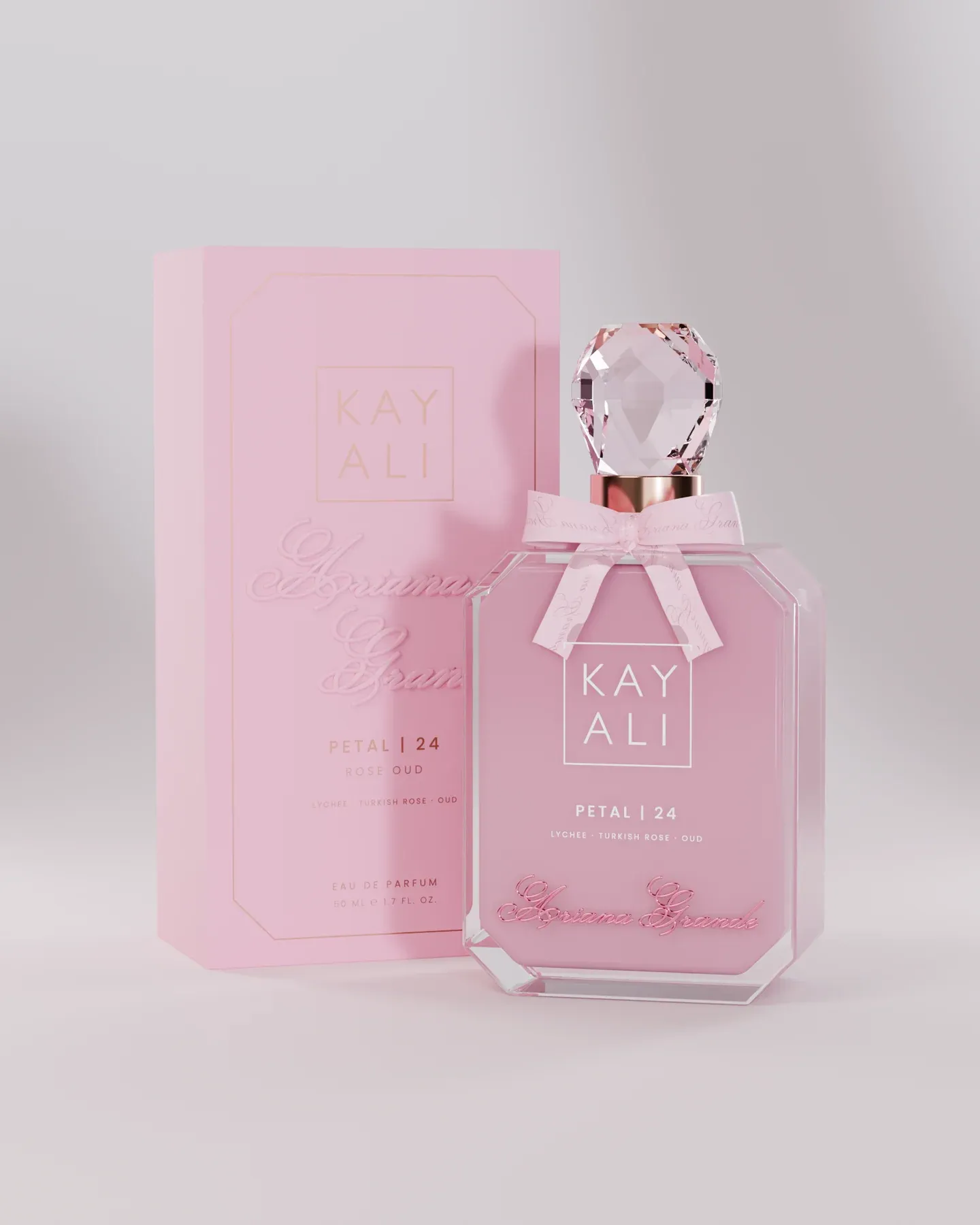 Petal box and flacon