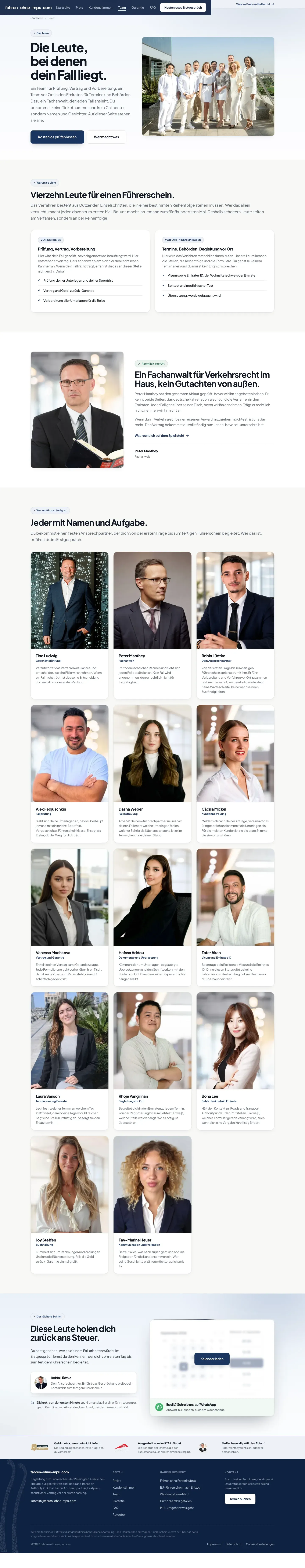 fahren-ohne-mpu.com, team page