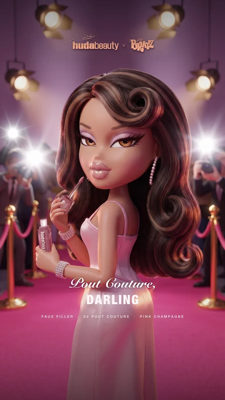 Story 3: “Pout Couture, darling.” on the red carpet