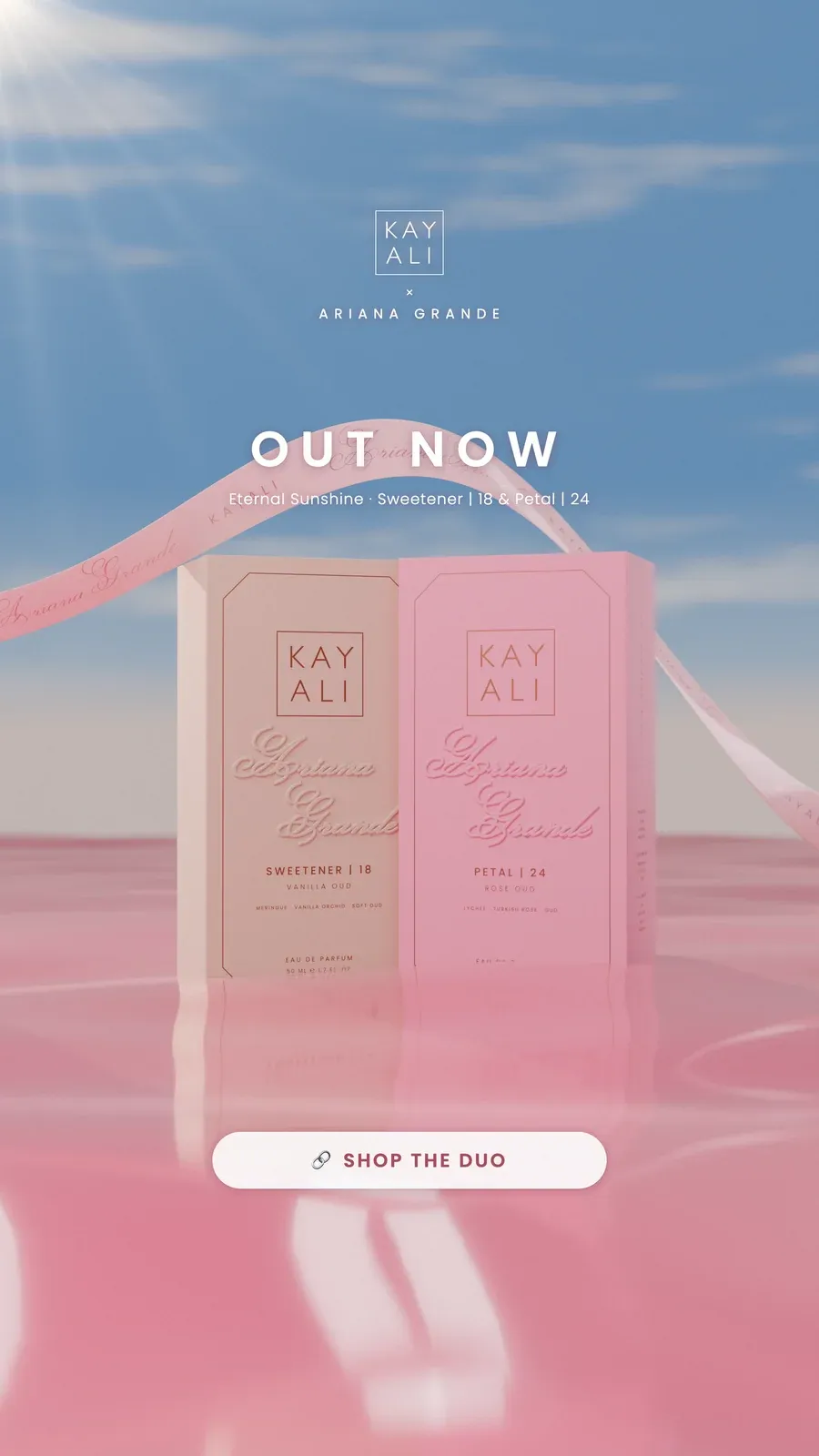 Story 3: “Out now”, shop the duo