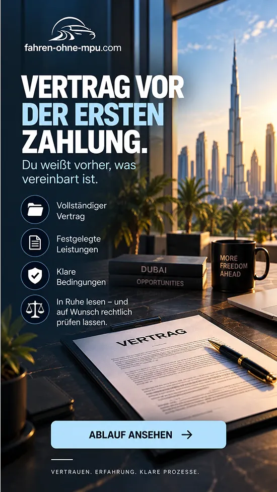 Story: “Vertrag vor der ersten Zahlung”